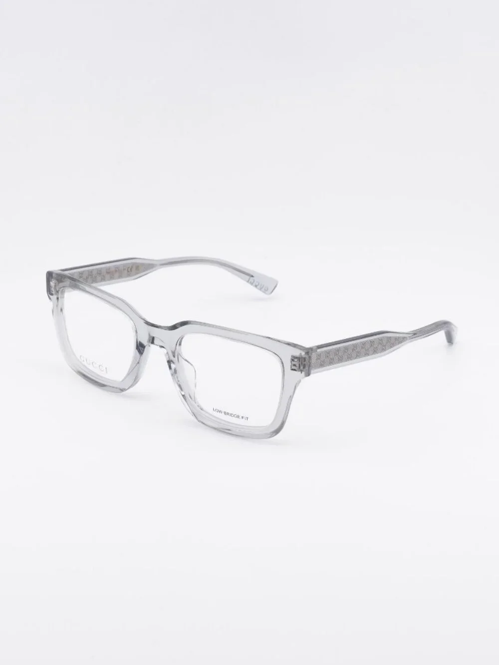 Gucci GG2071OL 005 Eyeglasses Grey 52mm Rectangle Frame